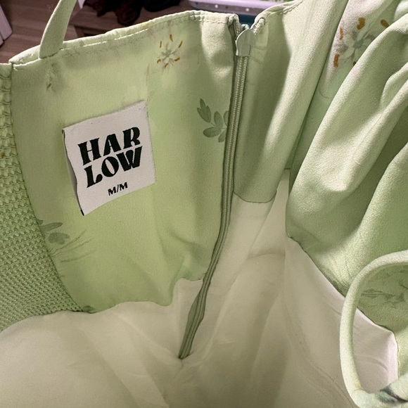 Harlow Sage Green Floral Slip Dress - Picture 4 of 4